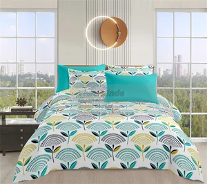 Organic Cotton 6 Pieces Bedding Set Cotton Bed Sheet Set