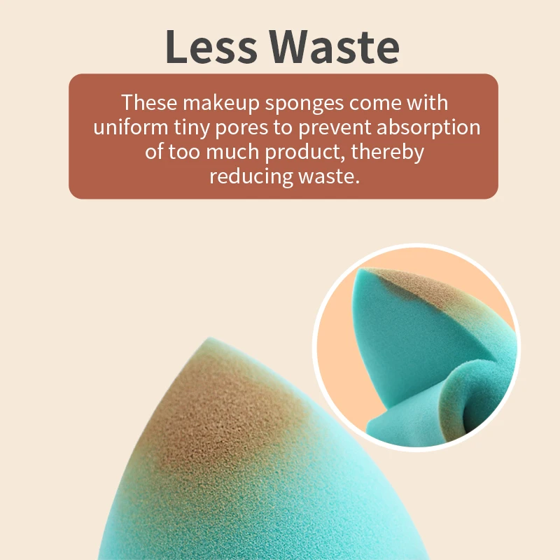 Изготовленным на заказ логосом высокое качество супер мягкий без латекса косметический спонж для макияжа частная этикетка красоты упаковывать Макияж