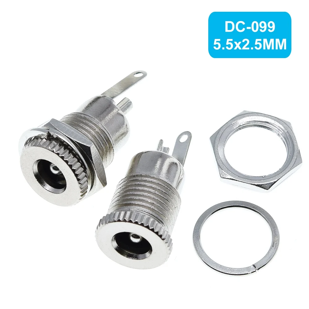 TZT DC099 Power Jack Socket - Reliable 5.5mm X 2.1mm Connector