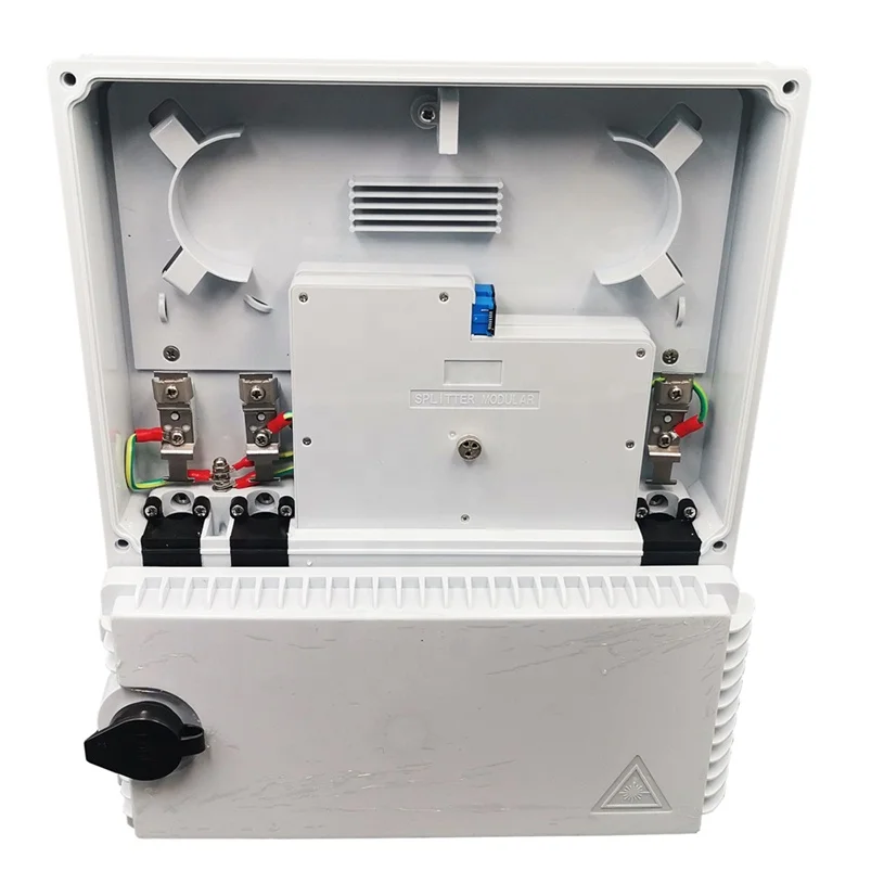 Ftth 1X8 Plc Splitter Solid Odp Optical Distribution Point