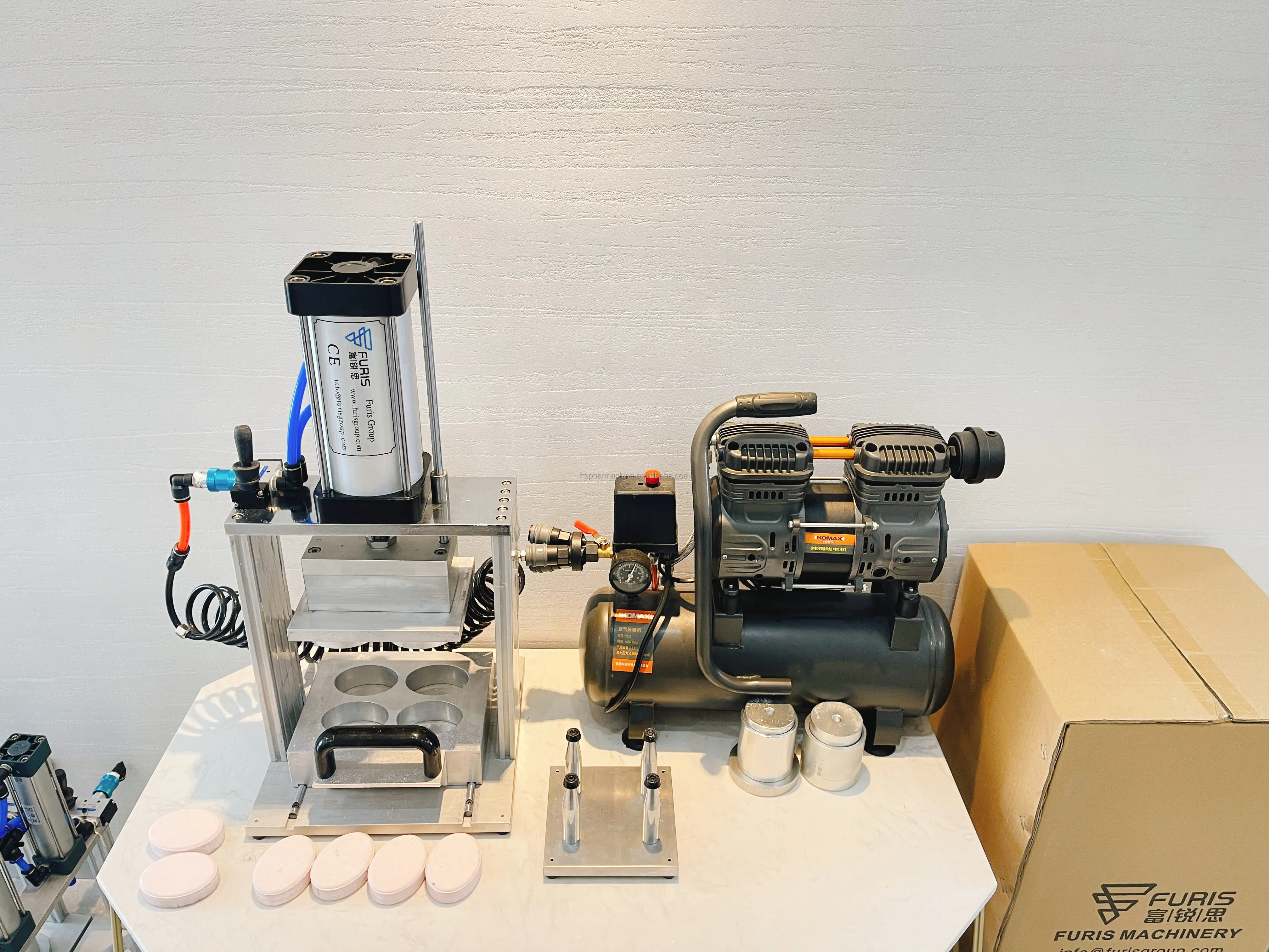 High Speed Semi Full Automatic Bath Bomb Powder Press Machine Bath Bomb Maker Made In China