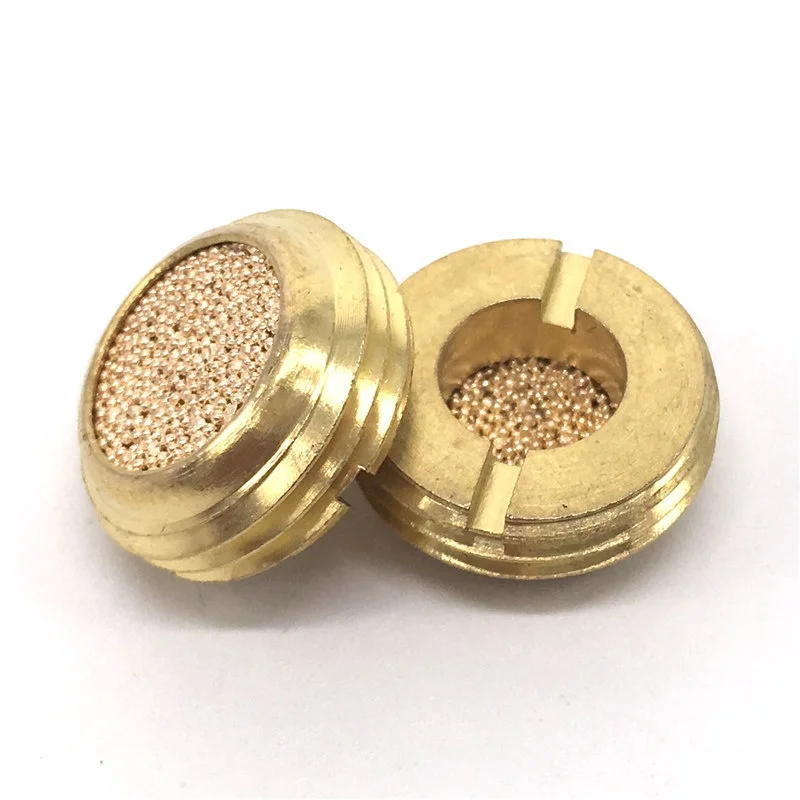 Copper Powder Sintered Muffler Filter Bronze Microporous Metal Silencer