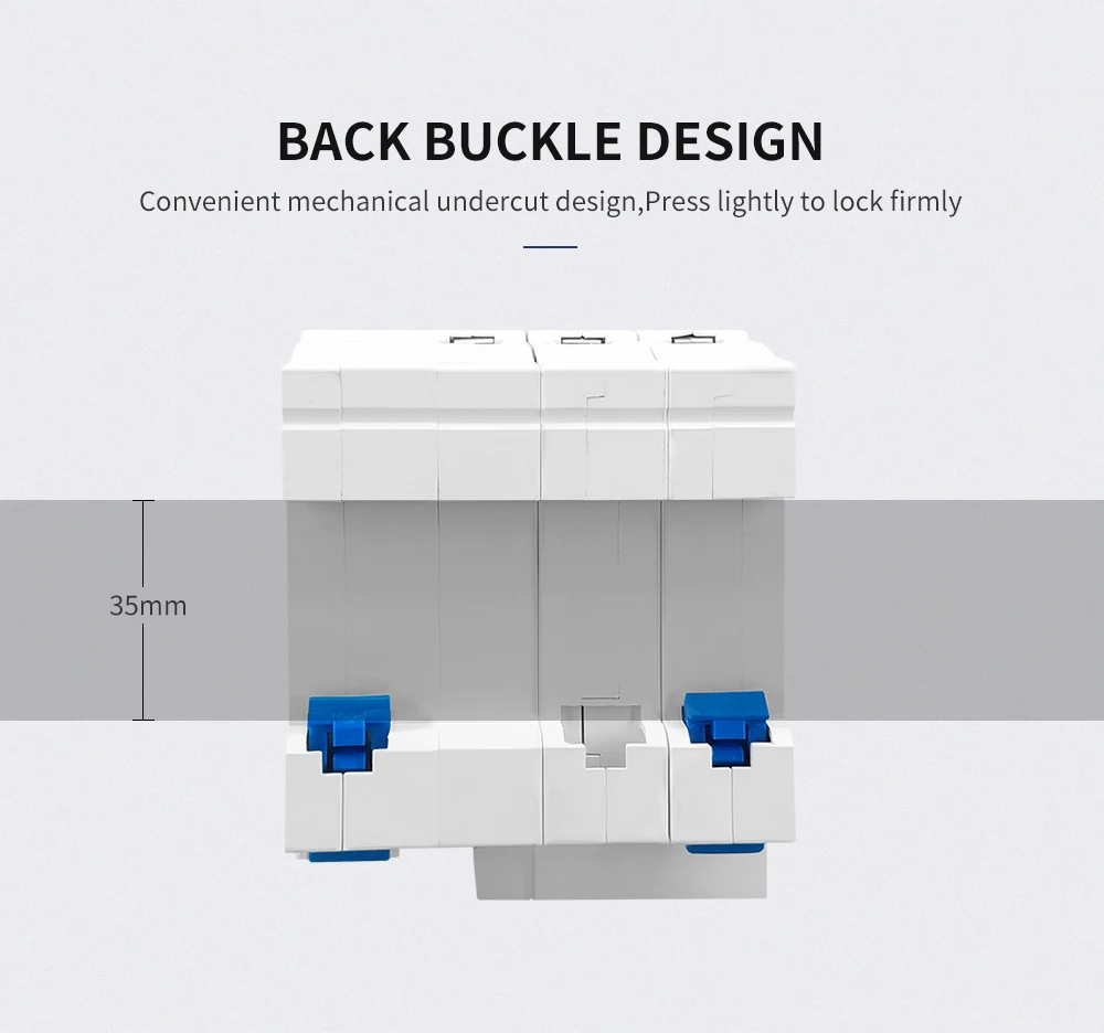 Main Switch Residual Current Circuit Breaker with Surge Protector RCBO MCB with Lightning protection SPD