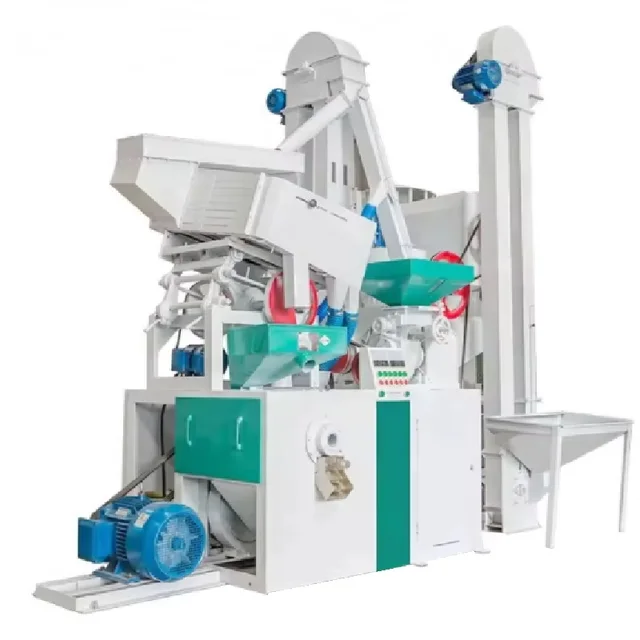 1 Ton Per Hour Combined Rice Mill Machine Rice Miller