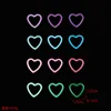 Heart-shaped random color (100 multiples)
