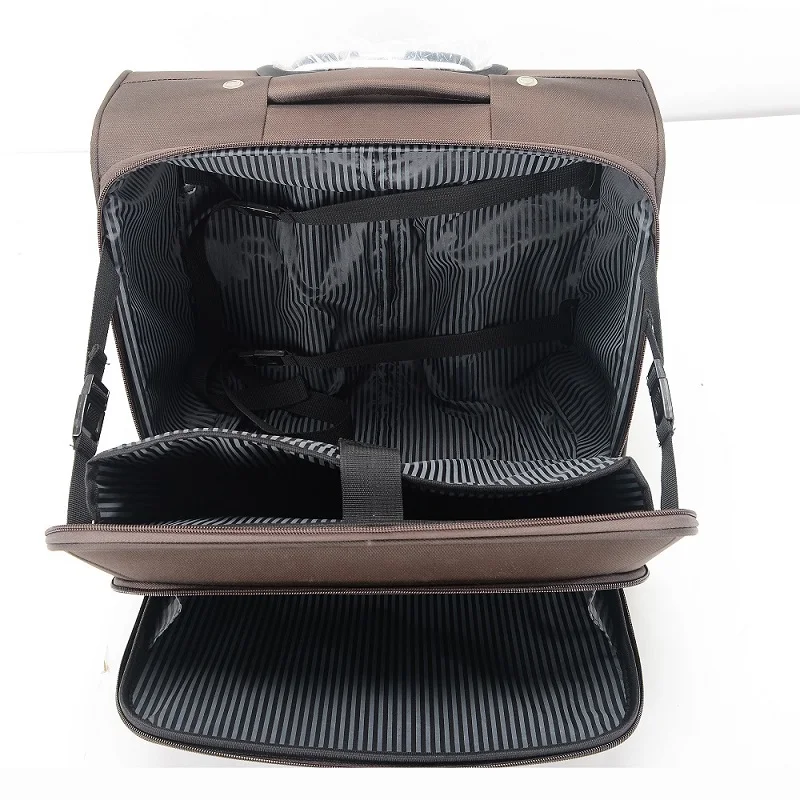 Carryon Pilot Trolley Luggage Bag Rolling Luggage Men Business Suitcase Wheels Trolley Pilot