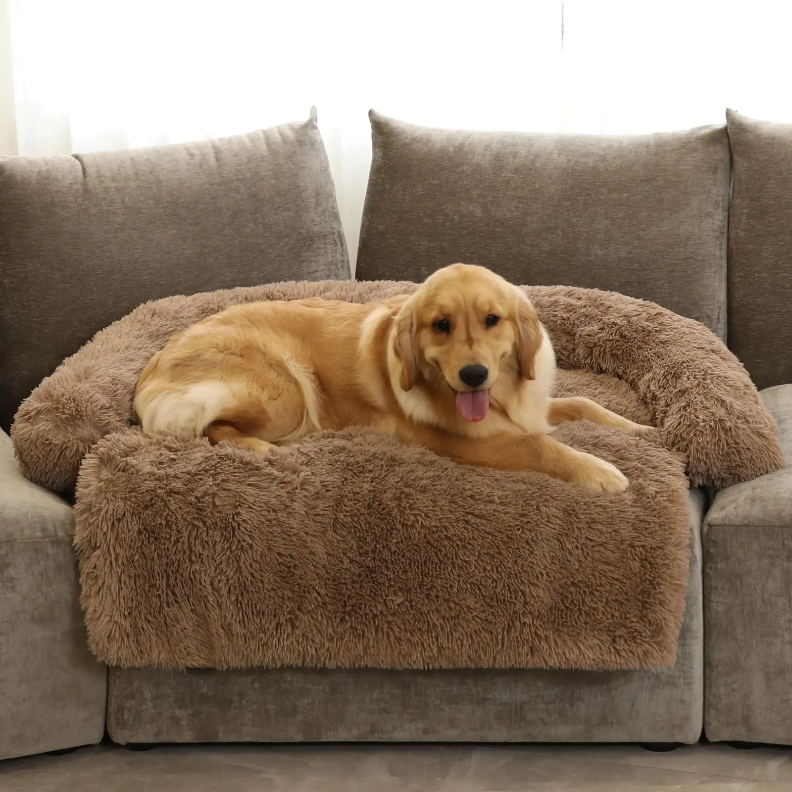 Wholesale Hot Luxury Modern Removable Waterproof Fluffy Cushion Dog Bed