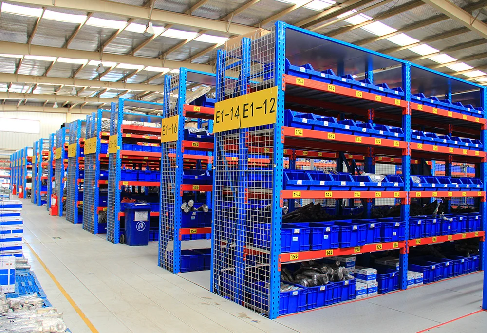Durable Industrial Storage Racking System - Mezzanine Steel Platform ...