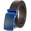 Carbon Fiber/Blue Buckle+ Brown Belt