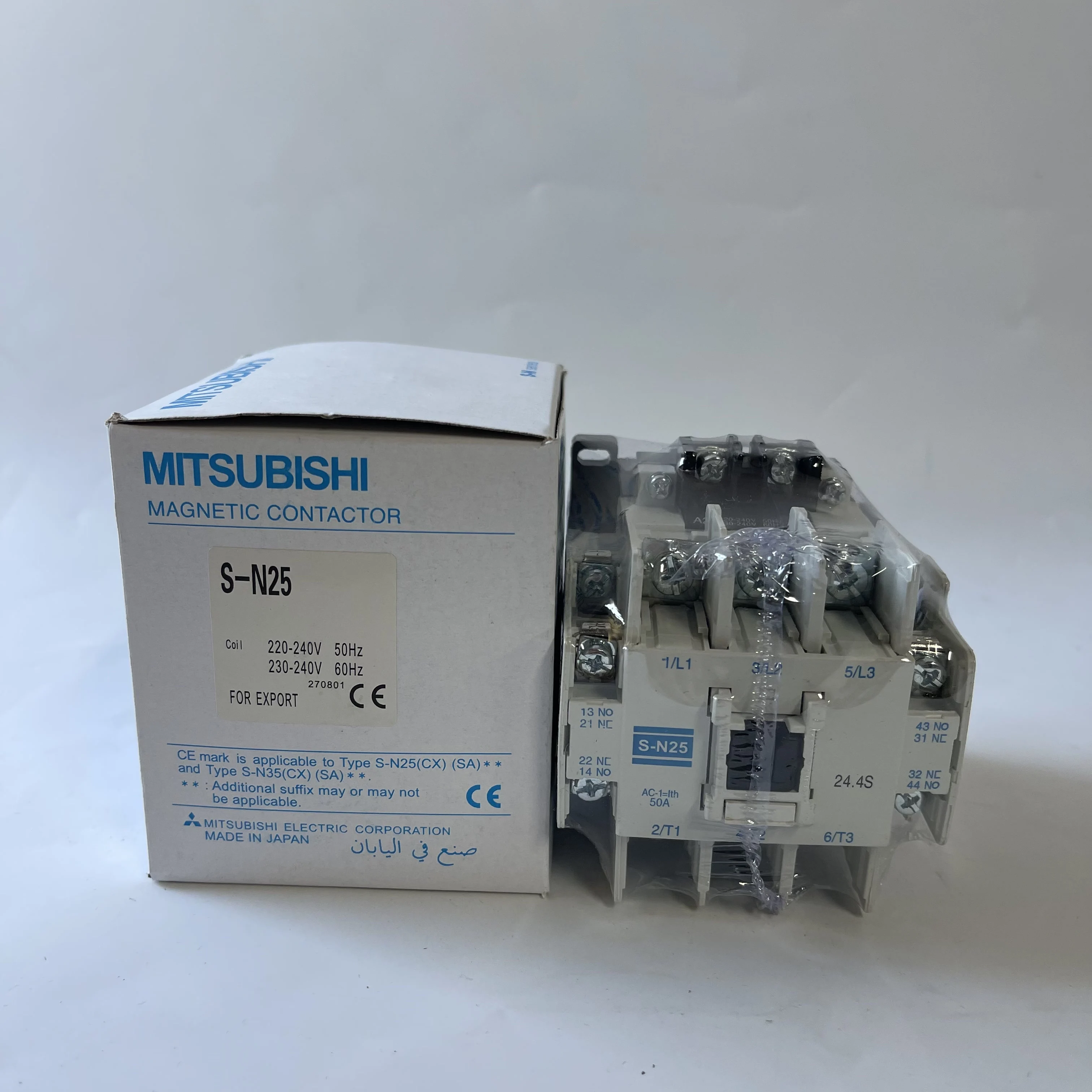 Mitsubishi Magnetic Contactor S-N25 Mitsubishi Magnetic Contactor S-N25