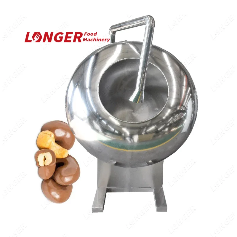 Auto Coffee Bean Chocolate Coating Device Spraying Chocolate Coating Machine for Home