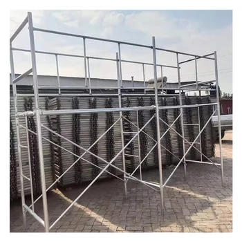 Modern Galvanized Steel Frame Mobile Scaffoldings Factory-Supplied Baker Scaffolding Tower for Construction