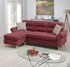 Red + Velvet + Foam + 3 Seat