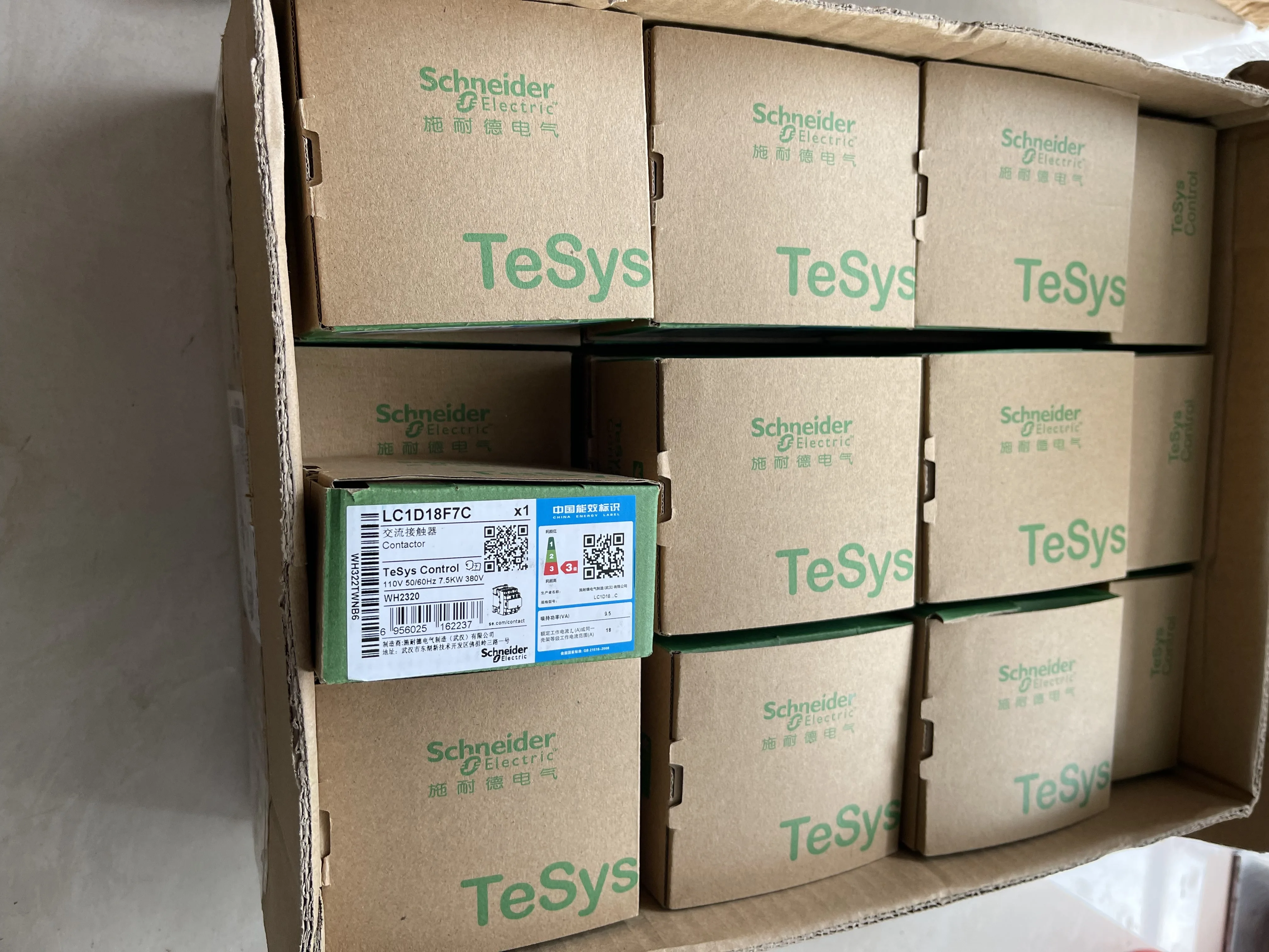 Schneider Contactor LC1D18F7C