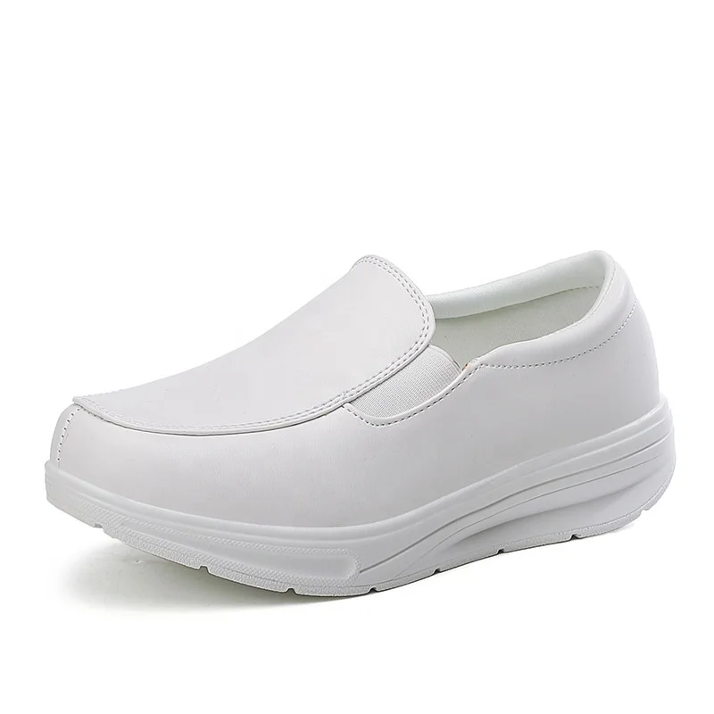 Comfortable Hospital Nurse shoes casual platform loafer women nursing