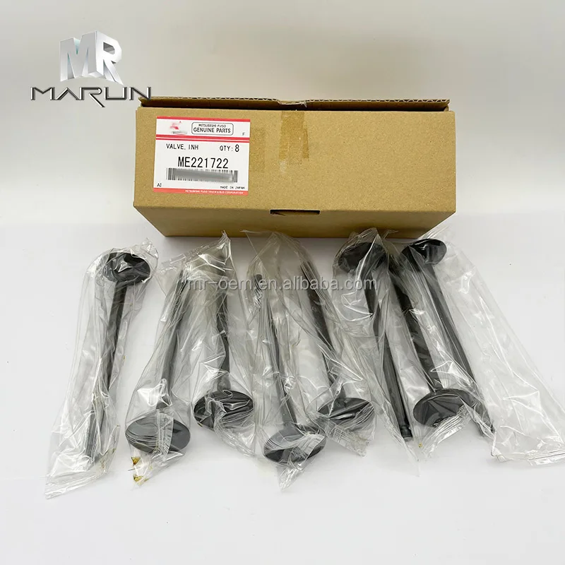 4M502 4M504A 4M504B  ME221722 Original Intake Valve for Excavator SY225C Engine Parts