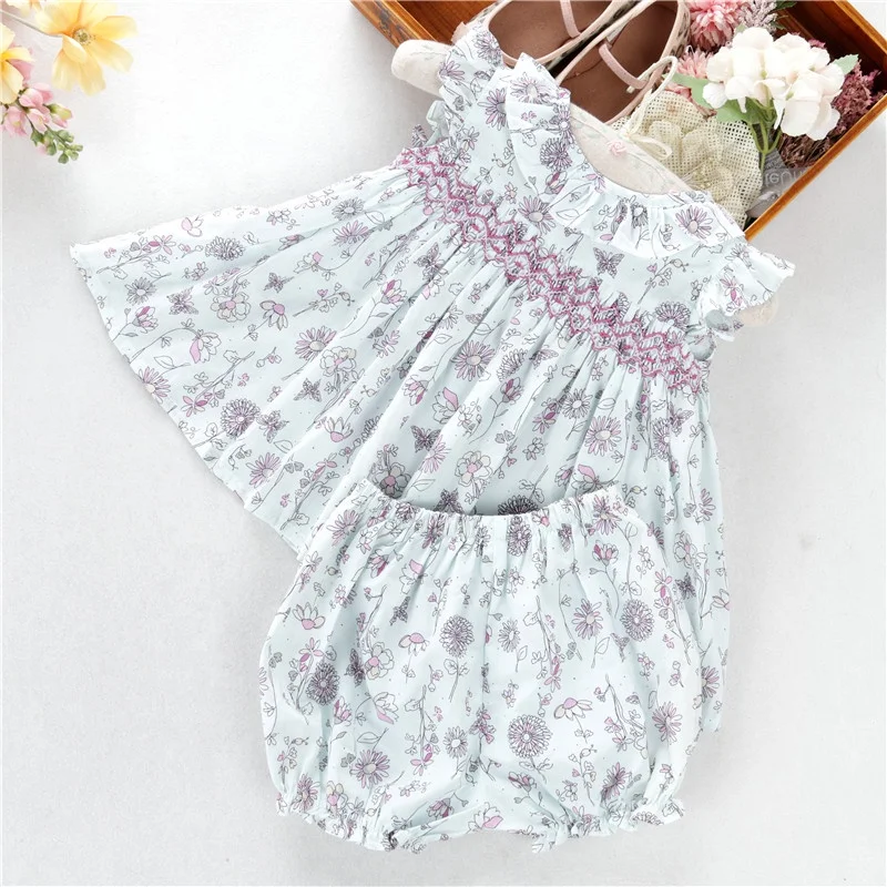 thanksgiving smocked dress baby