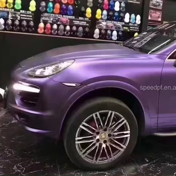 Ultra-metallic matte purple Car Wrapping Vinyl film