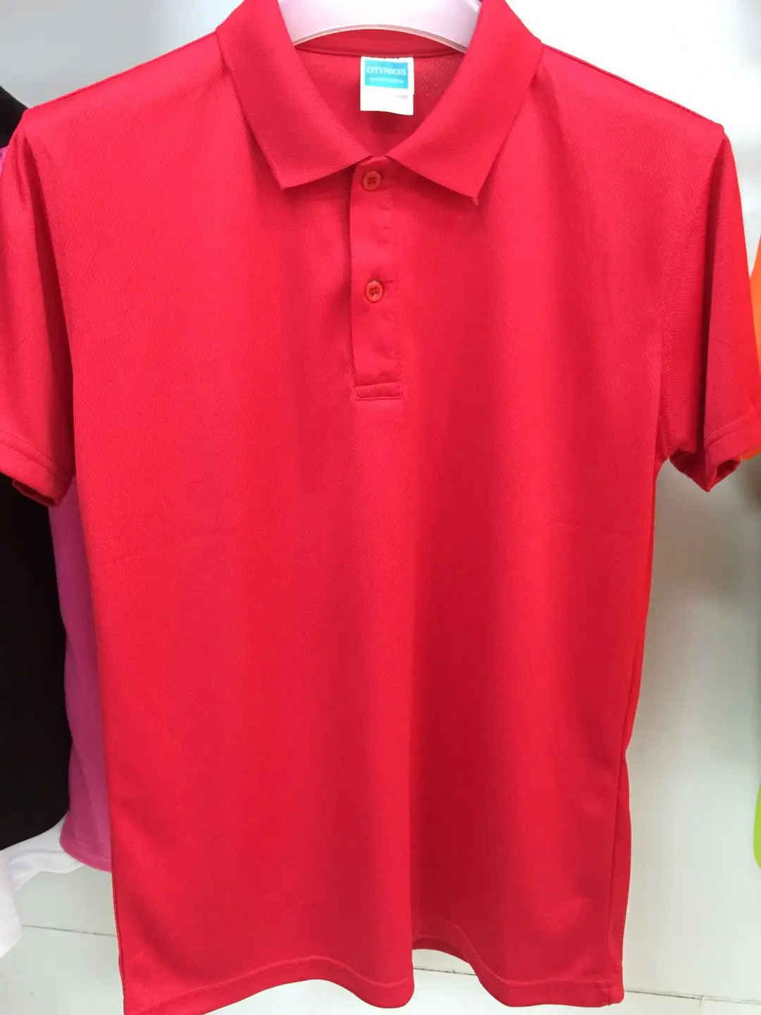 Sublimation Dry Fit Polo Shirt Wholesale 100 Polyester Cotton