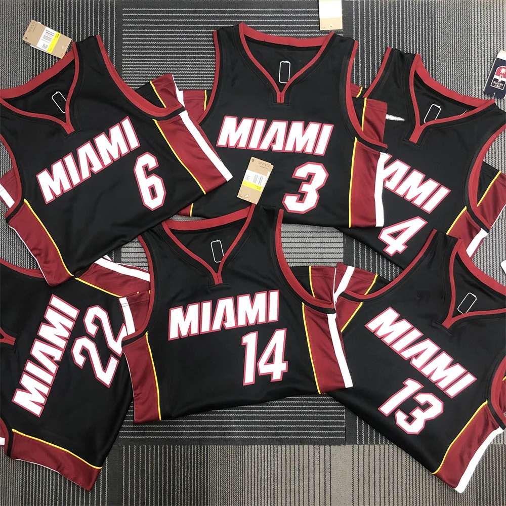 miamiheat black / white hot 75th Anniverary jerseys.