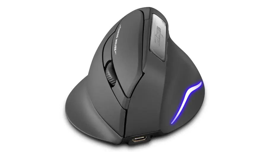 F-26 Gaming Wireless Vertical Mouse Ergonomic Rechargeable