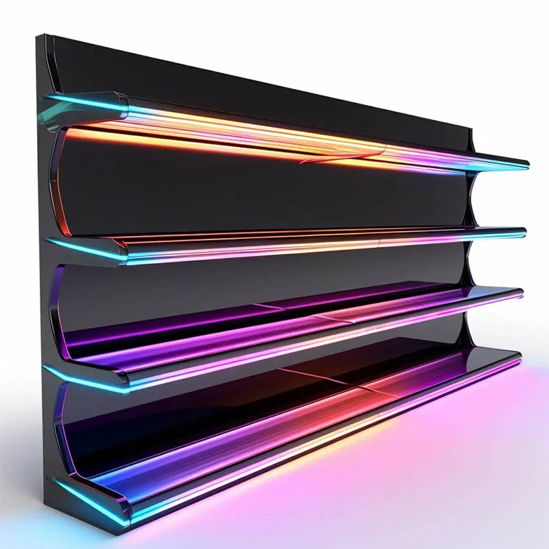 Ai Smart 2024 Commercial Shelves Storage Hanging Shelf Display Rack