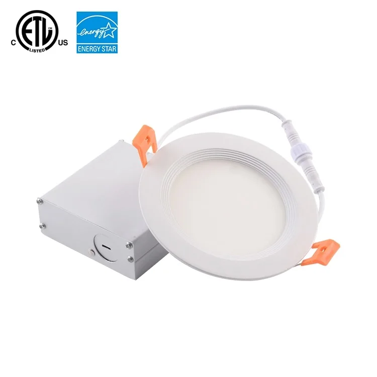 6 inch 12W 15W 1000lm ETL Flat Round Led Panel Light for USA and Canada