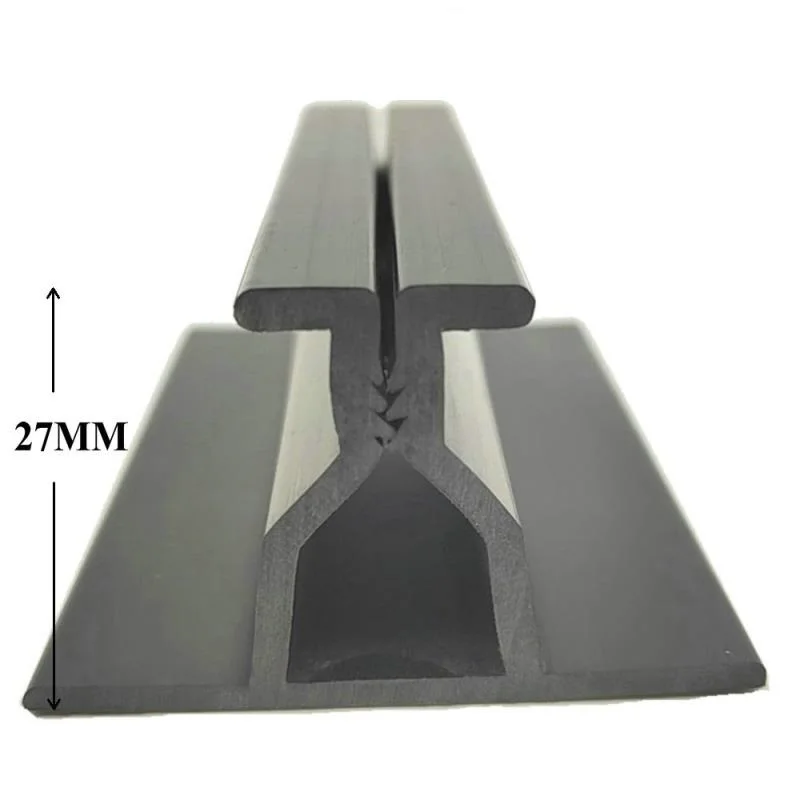 Side Edge Stretched Acoustic Panel 5/8'' 1'' Plastic Fabric Wall Track