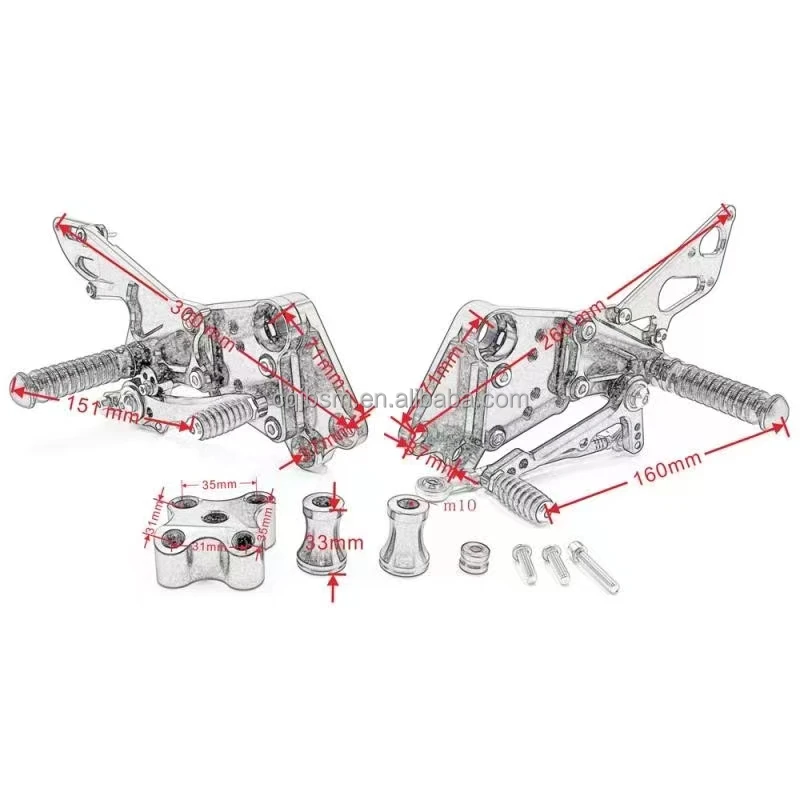 Cqjb Motorcycle Side Stand Foot Body Parts Suitable To Duke 125 200 390