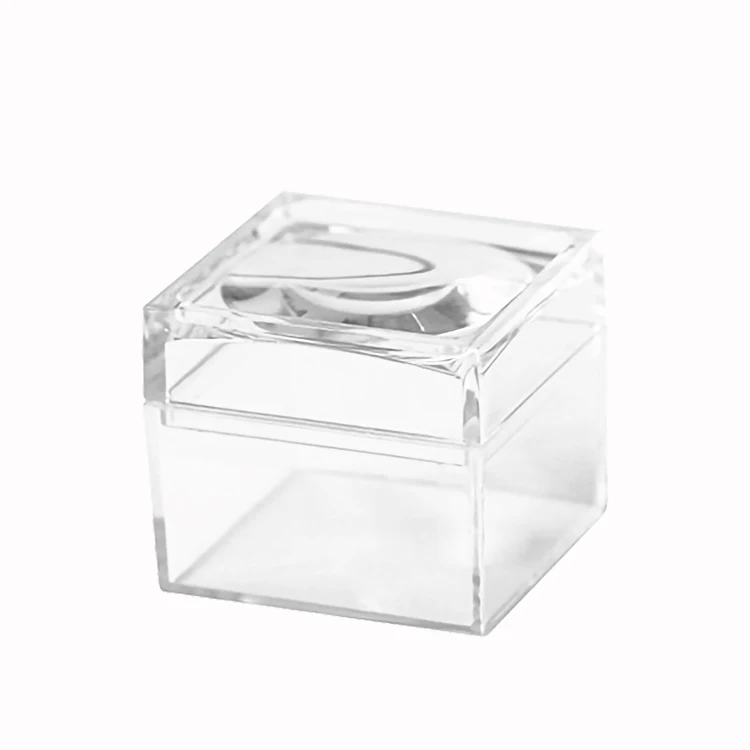 Transparent Clear Magnifying Box Acrylic Magnifier Containers square Acrylic Magnifying Glass Box