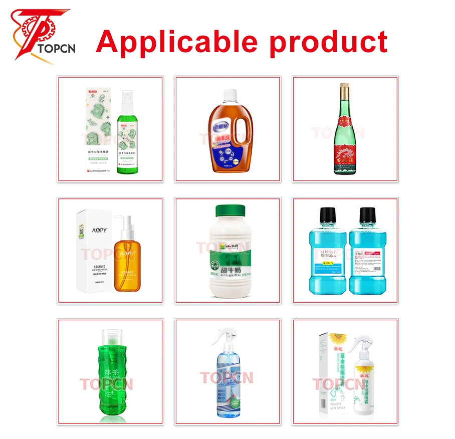 Good Price Automatic Small Scale Ink Liquor Milk Tea Wine Drops PET Bottle Liquid Filling Capping Double Side Labeling Machine