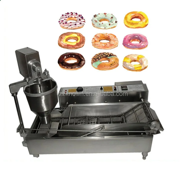 Oem Automatic Dunkin' Donut Machine With 3 Sets Moulds Doughnut Maker