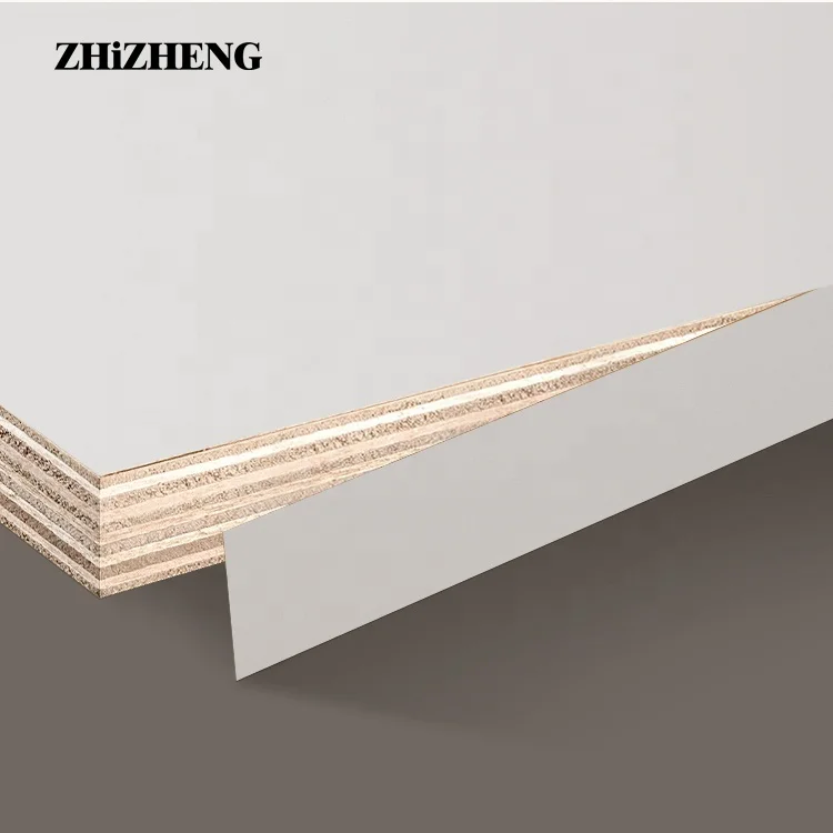 Manufacturer Original Products Custom Size Melamine Laminated Plywood MDF Board For Funiture And Cabinet