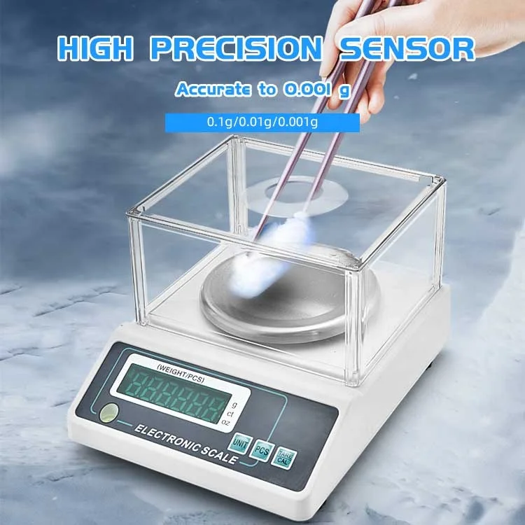 Präzisionswaage 300g / 0,01g – Digitale Laborwaage E300-2 Von G&G