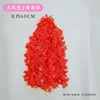 10 strips of bright red