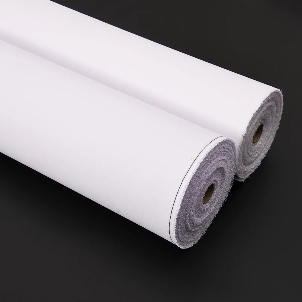 Factory Directly Woven Fusible Interlining Canvas Waist Hat Interlining Fabric