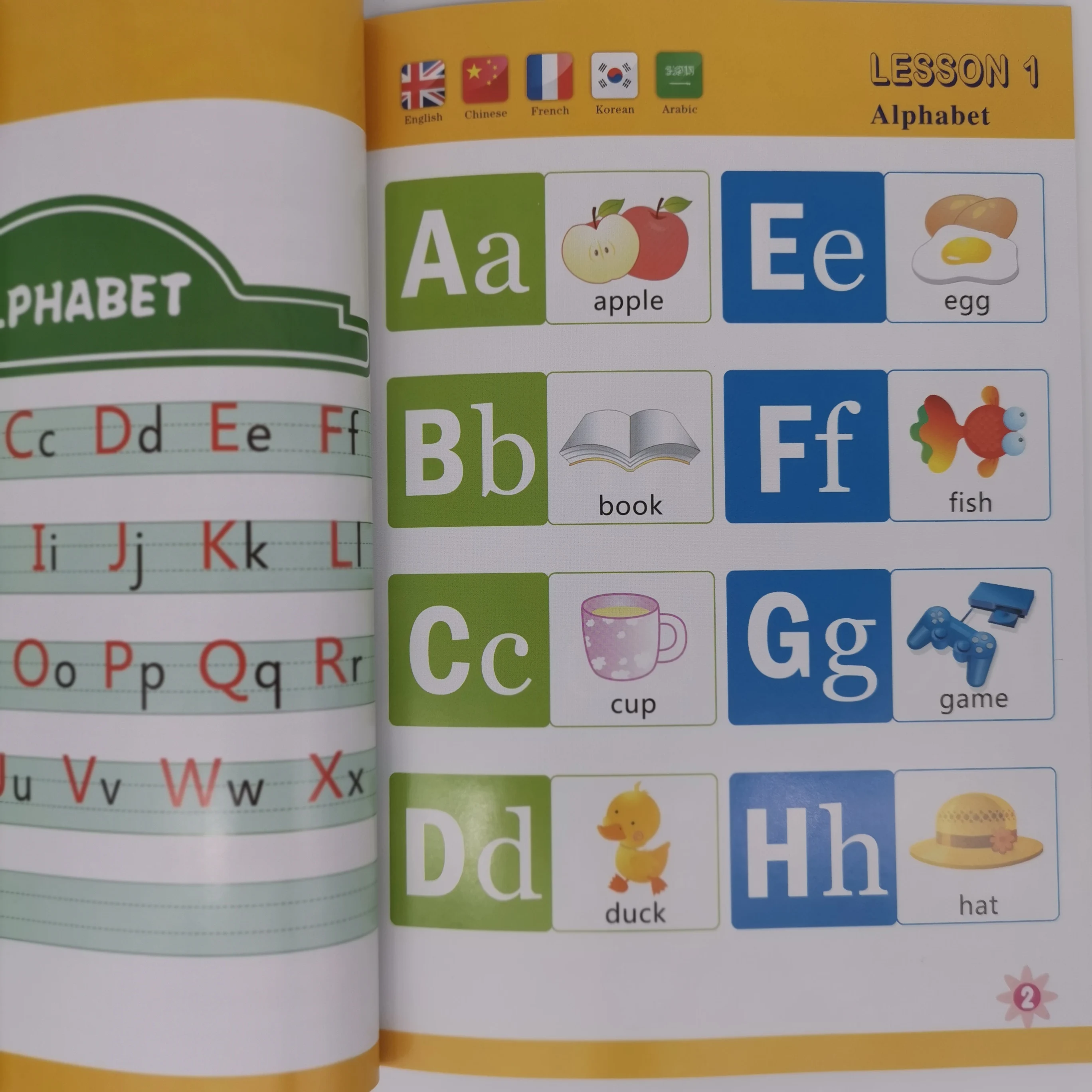 Детская говорящая ручка серии раннего обучения с 5 языками