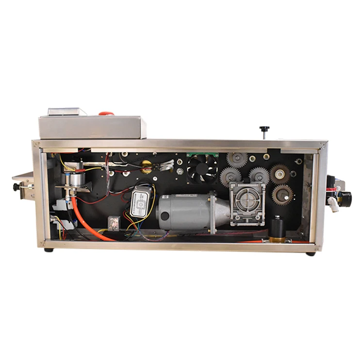 Continuous Nitrogen Gas Filling Flush Plastic Bag Band Sealer Heat Sealing Machines