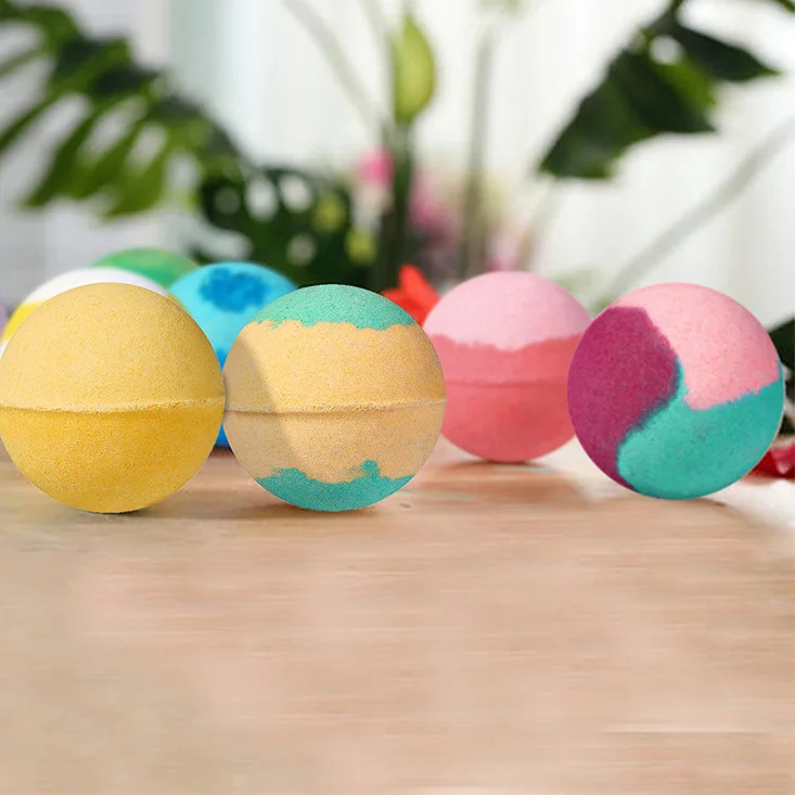 Оригинальный производитель, Собственная Марка, оригинальные натуральные Бомбочки для ванны, органические спа-Бомбочки для ванны, бомбочка для ванны с индивидуальным логотипом, веганская красочная Радужная бомбочка для ванны