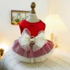Princess margaret dress-ruby red