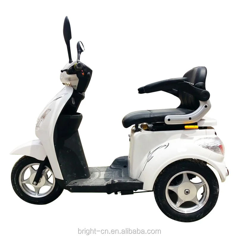China Popular EEC COC Adults Three Wheel Handicapped Pedal Car 48v Auto Electric Tricycle for Disabled Open Body