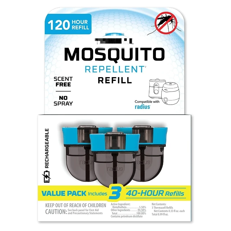 Rechargeable Mosquito Repeller Refill Mosquito Repellent Liquid For