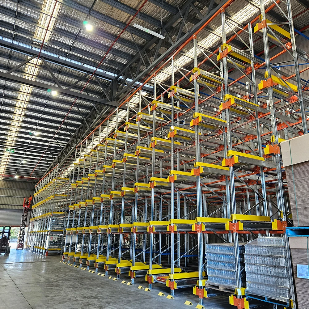 Jracking Automated Four Way Radio Shuttle Pallet Rack for Industrial Warehouse