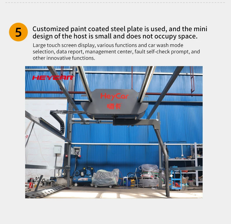 Touchless Cleaning Machine Fully Automatic Tunnel Car Wash Machine Price Car Washer Buy High