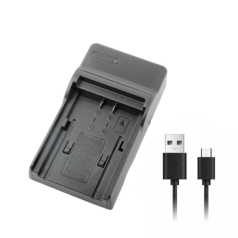 D54S Single USB Charger With Indicator Light D08S Battery Charger for HC-MDH2GK/X1000 NV-MX500 AG-AC8PJ/AC90A Cameras