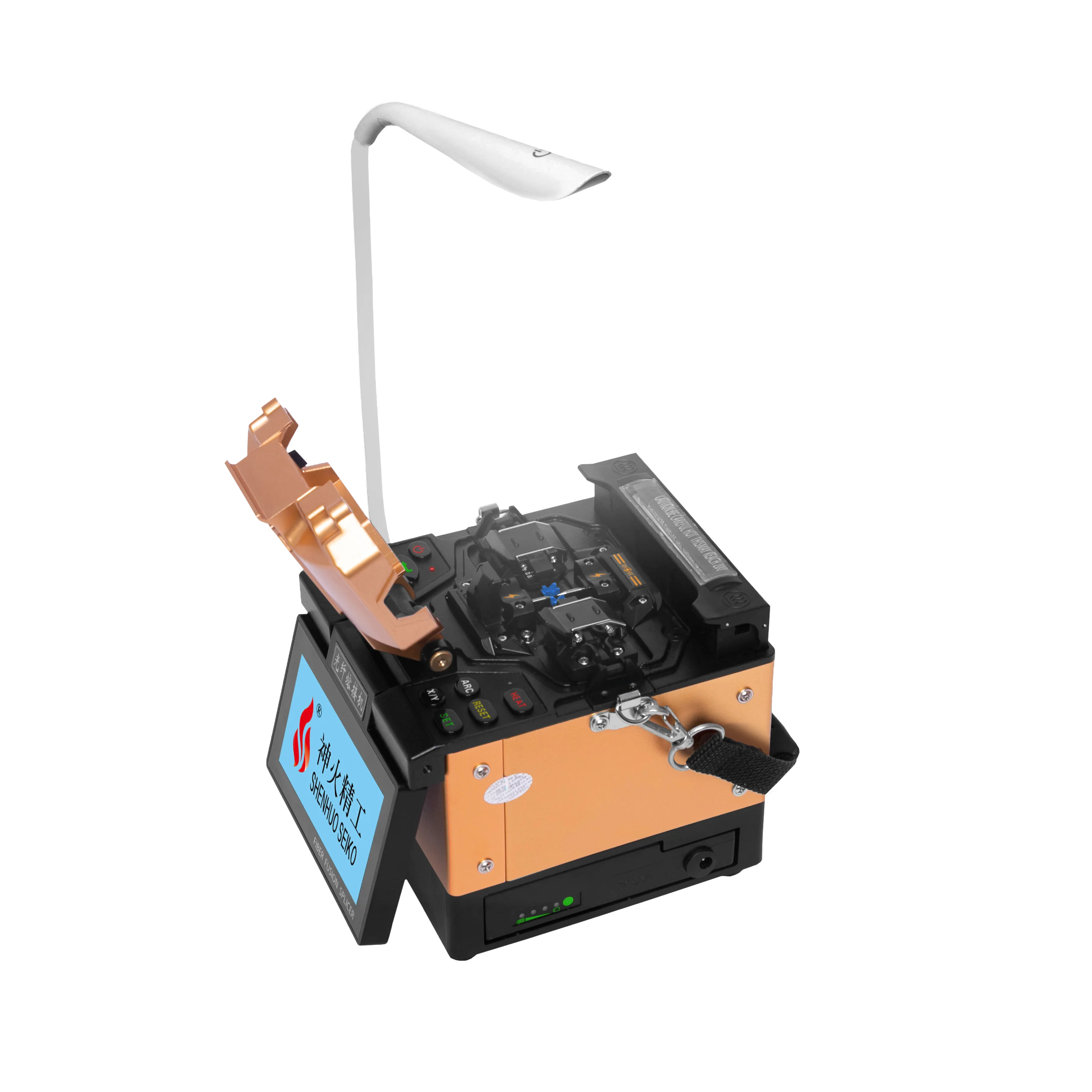 Automatic Fusion Splicing Machine Fiber Optic Fusion Splicer S5 China New Design Fiber Splicer Optical Fiber Fusion Splicing Mac