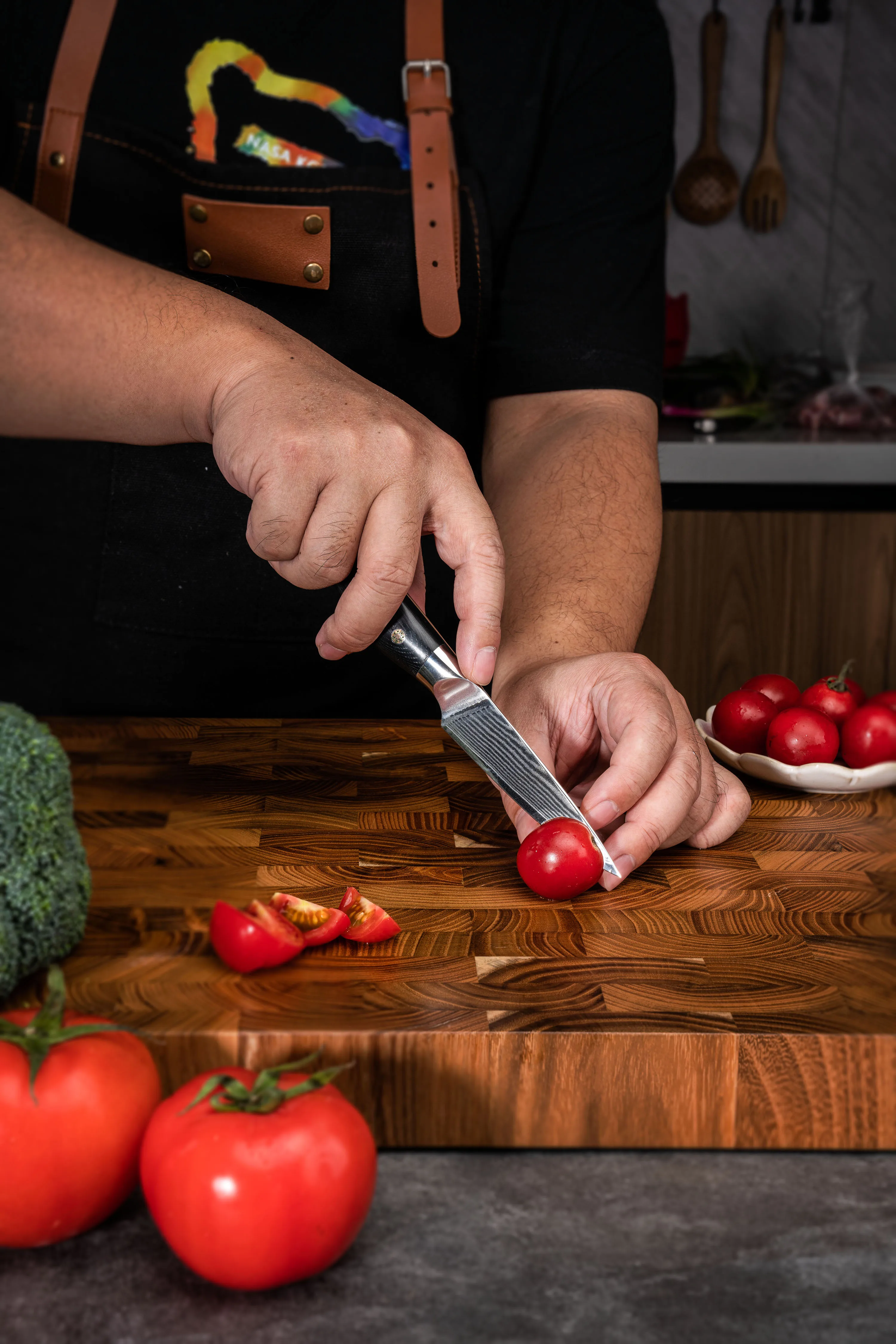 JJ 67-Layer VG10 Damascus Stainless Steel Japanese Chef Knife Set 8-Inch Kitchen Knives for Cutting Meat Metal Material