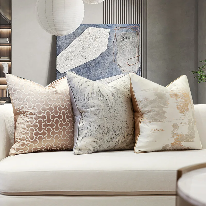 Wholesale Decorative Pillows Jacquard Auspicious Clouds Pillow Covers