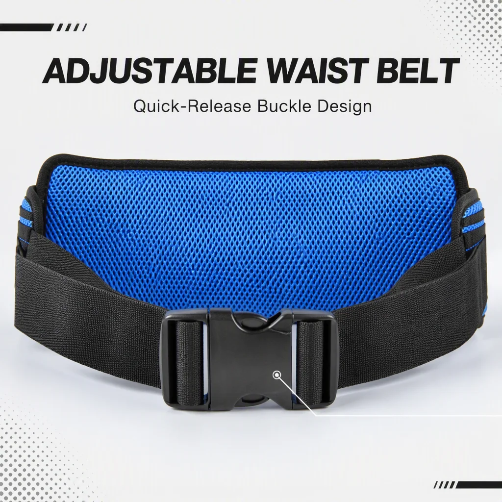 Hands-Free Running Waist Pack Phone Holder Convenient Accessible Bag for On-the-Go Essentials