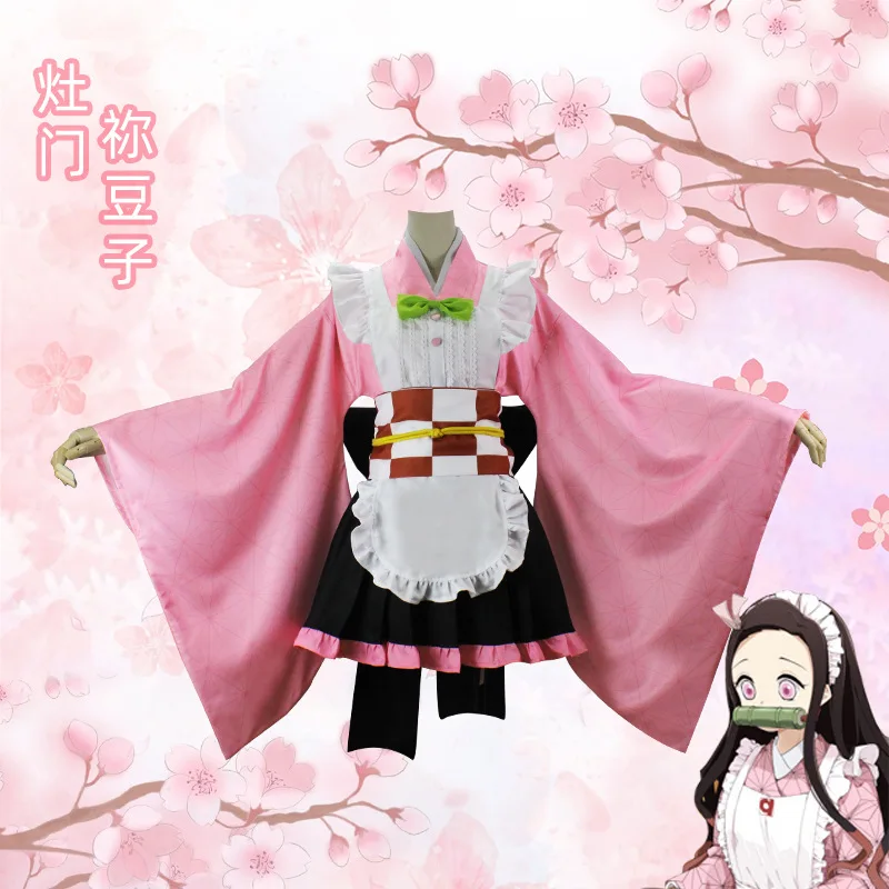 Modelo loli_samurai_ fez um lindo cosplay da Nezuko de Demon